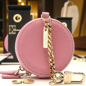 Marc Jacobs Pink Key Chain Coin Purse
